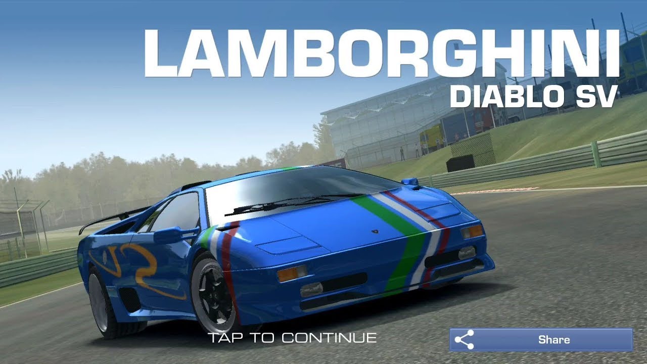 Lamborghini Diablo SV Limited Series | Tier 15 | Real Racing 3 - YouTube