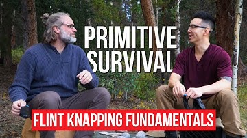 How to Flintknap a Stone Knife: Beginners Guide to Flintknapping Basics Part 2