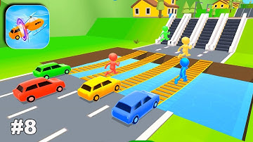 Shape-shifting 🚁🚲🚗 Gameplay All Levels Android #8 Walkthrough New Pro Game