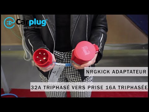 NRGkick Embout De Prise 16A 3Pol - Accessoire Chargeur VE Haute Qualité