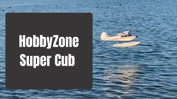 RC Super Cub + Floats | (Lake Flight)