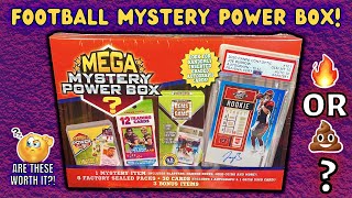 *WHAT ARE THESE?!  FOOTBALL MYSTERY POWER MEGA BOX REVIEW!