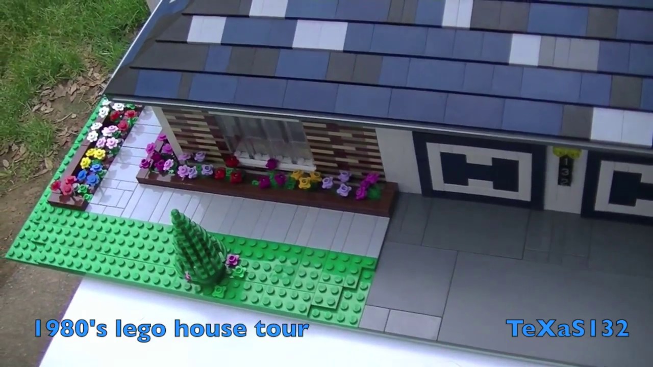 1980's Lego house update 6 The walkthrough YouTube