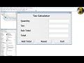 How to Create a Tax Calculator in Excel using VBA