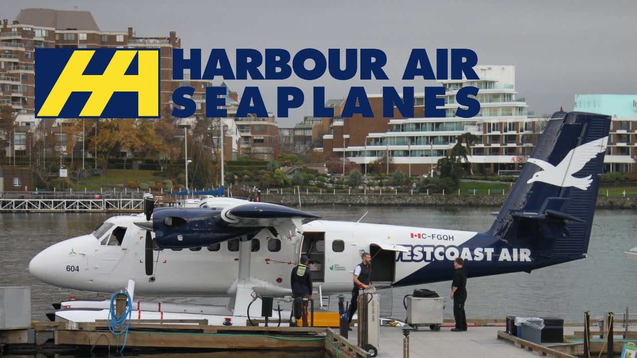 Vancouver to Victoria Departure and Arrival Harbour Air YouTube