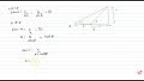 The angle of elevation of the top of a tower standing on a horizontal    plane from a point `A`...