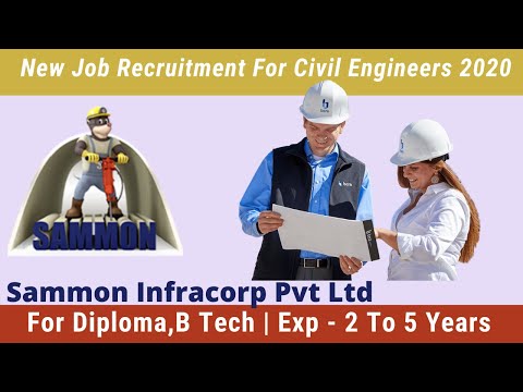 sammon-infracorp-pvt-ltd-new-recruitment-(2020)-for-civil-engineers-|-job-alert-|the-job-informer