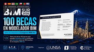 Beca 🎫 Modelador BIM - Certificación Autodesk