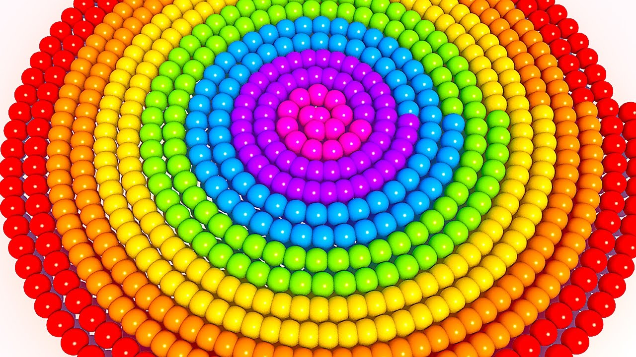 Learn Colors with 3D Spiral Ice Cream for Kids and Children