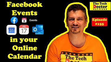 155: Put your Facebook Events in your Online Calendar