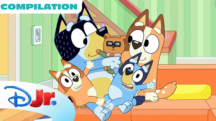 BLUEY MINISODE COMPILATION | Drums, Browny Bear & MORE! | @disneyjr
