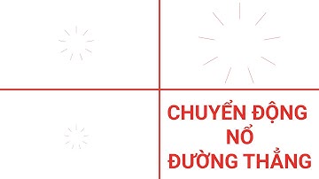 [After Effects CC 2015] ◄ Hướng dẫn tạo chuyển động nổ đường thẳng ►