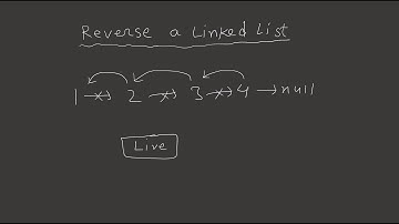 Reverse a Linked List - Classical Coding Interview Question