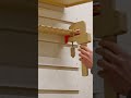 Adding a Clamp Storage to our French Cleat wall for easy access and efficient workflow 🛠
