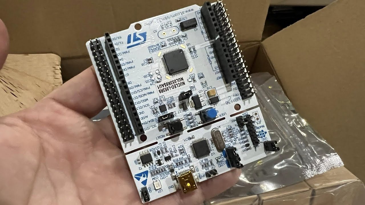 ST Electronics - Microcontroller Board STM 32 Dev Tools - NUCLEO L053R8 ...