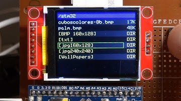 STM32 SD Media Player update - JPEG files support
