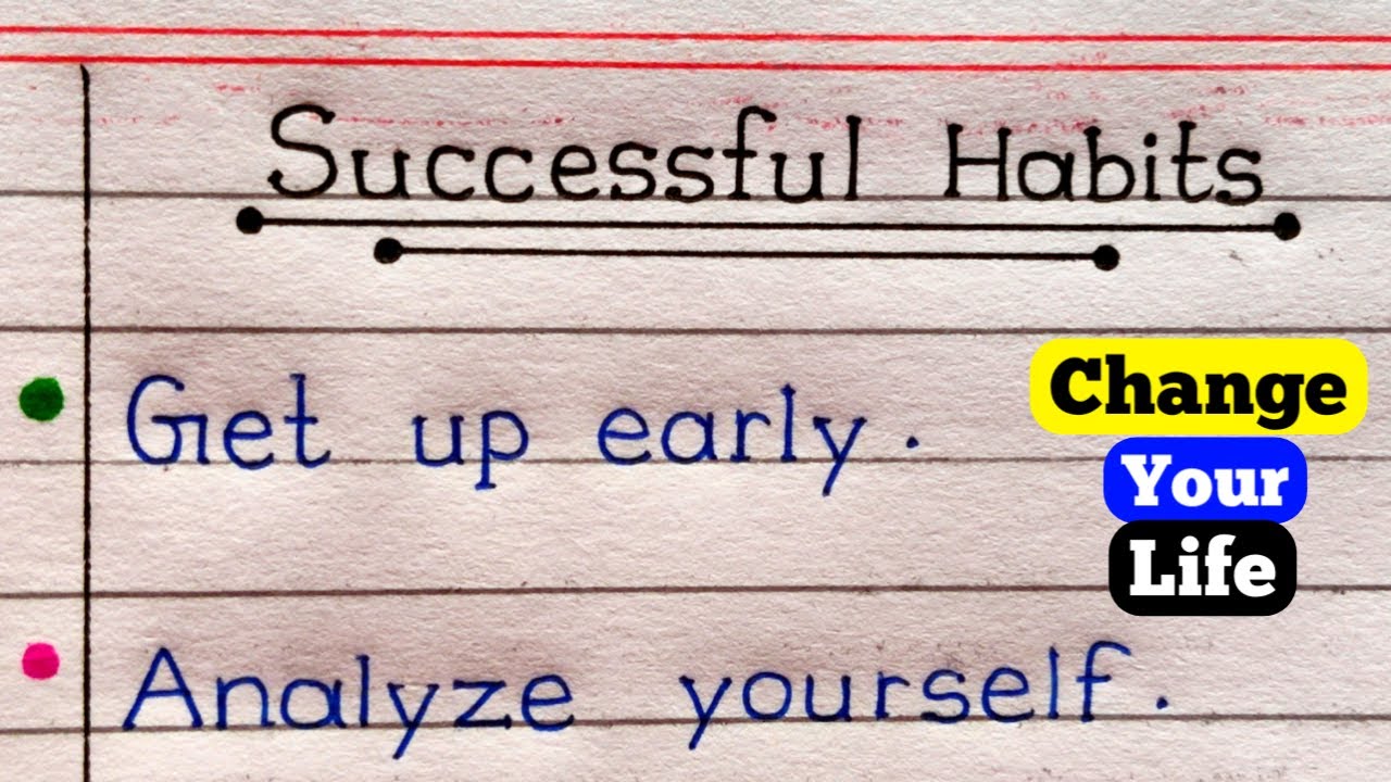 Successful Habits