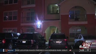 'Suspicious' fire set to Halloween decorations outside apartment unit