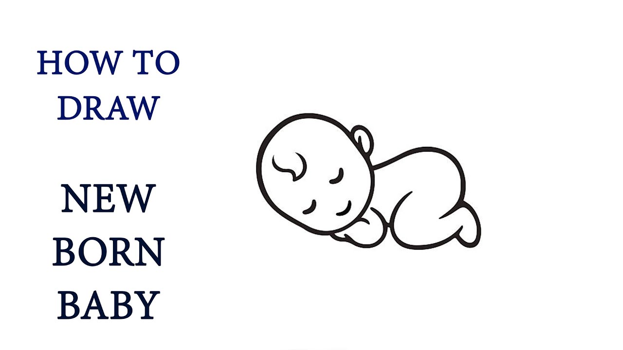 Newborn baby icon in thin line art. 24373388 Vector Art at Vecteezy