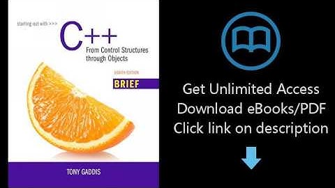 Starting Out with C++ from Control Structures through Objects, Brief Version plus MyProgrammingLab w