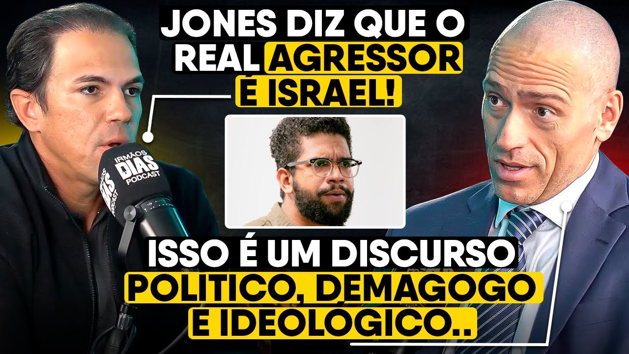 PROFESSOR HOC sobre JONES MANOEL e a OPINIÃO da ESQUERDA contra ISRAEL