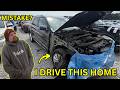 I WON a Wrecked Ford Explorer Limited… Then Drove It Home!(Ivan is Mad)