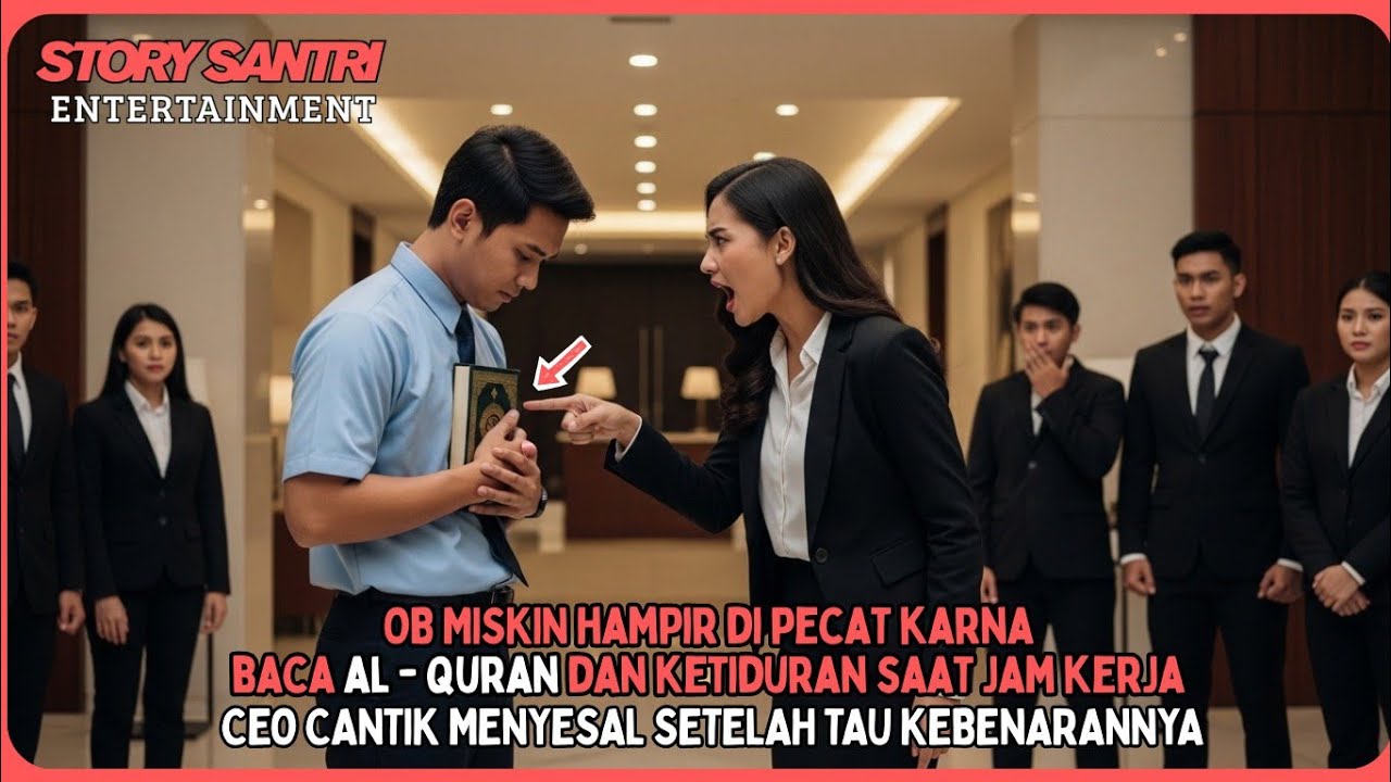 Ob Ini Hampir Di Pecat Karna Baca Al- quran & Ketiduran,Ceo Itu Menyesal setelah Tau Kebenarannya 😢