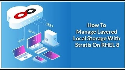 Stratis File System in rhel8.