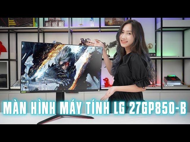 LG 27GP850 27-inch NanoIPS screen 2K180Hz overclocking 1MS gaming