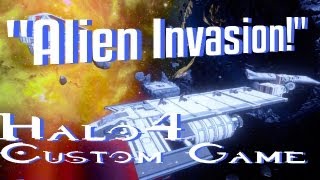 Alien Invasion! Halo 4 Custom Map