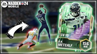 TOTW DK IS A GOD!! MADDEN MOBILE 24 TOTW PACK EXCLUSIVE DK METCALF GAMEPLAY!!