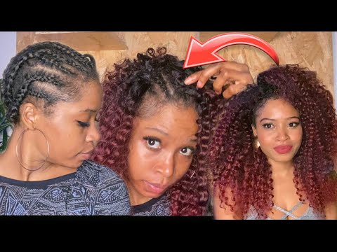 Extensiones Rizadas + Crochet Braids// Cubrimiento YouTube