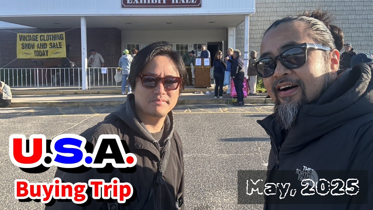 【2025年5月買付け②】スターブリッジアンティークショーからブリムフィールドへ with HOMIES桒原さん