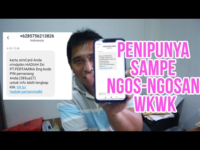 PENIPUNYA CAPEK SENDIRI, NGERJAIN SMS PENIPUAN LEWAT TELEPON DAPET 150JT!! class=