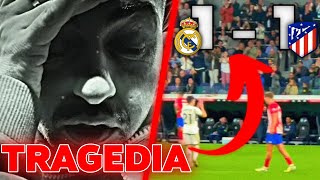 MADRIDISTA REACCIONA AL REAL MADRID VS ATLÉTICO desde el BERNABEU 😮 - Inside Del Derbi *TRAGEDIA*