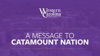 A Message from Chancellor Brown | 8.23.20