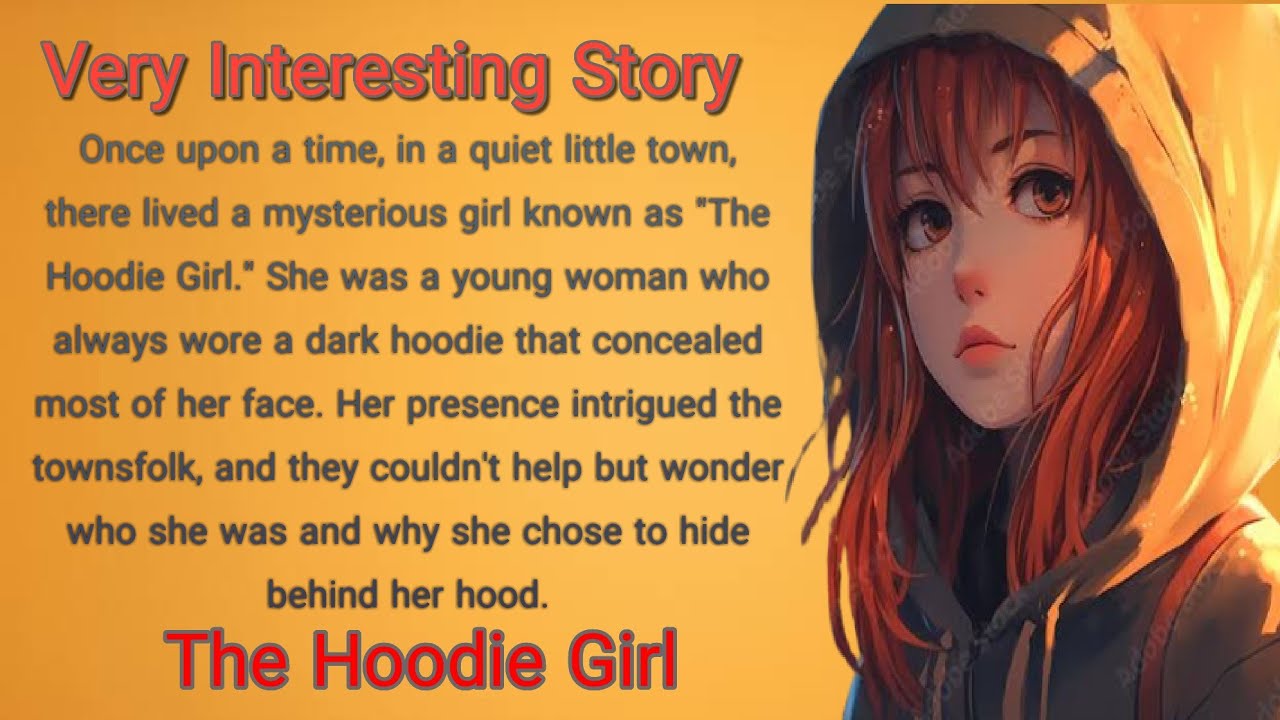 The hoodie girl Learn english through story⭐Level 1 Graded Reader