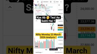 Nifty Prediction Monday 23 March | Nifty Tomorrow Prediction | #shorts | Monday Market Prediction