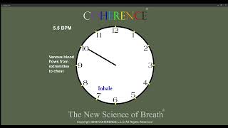 COHERENCE Clock Series: 5.5 Breaths Per Minute