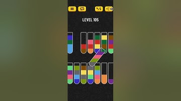 Water Sort Puzzle Level 105