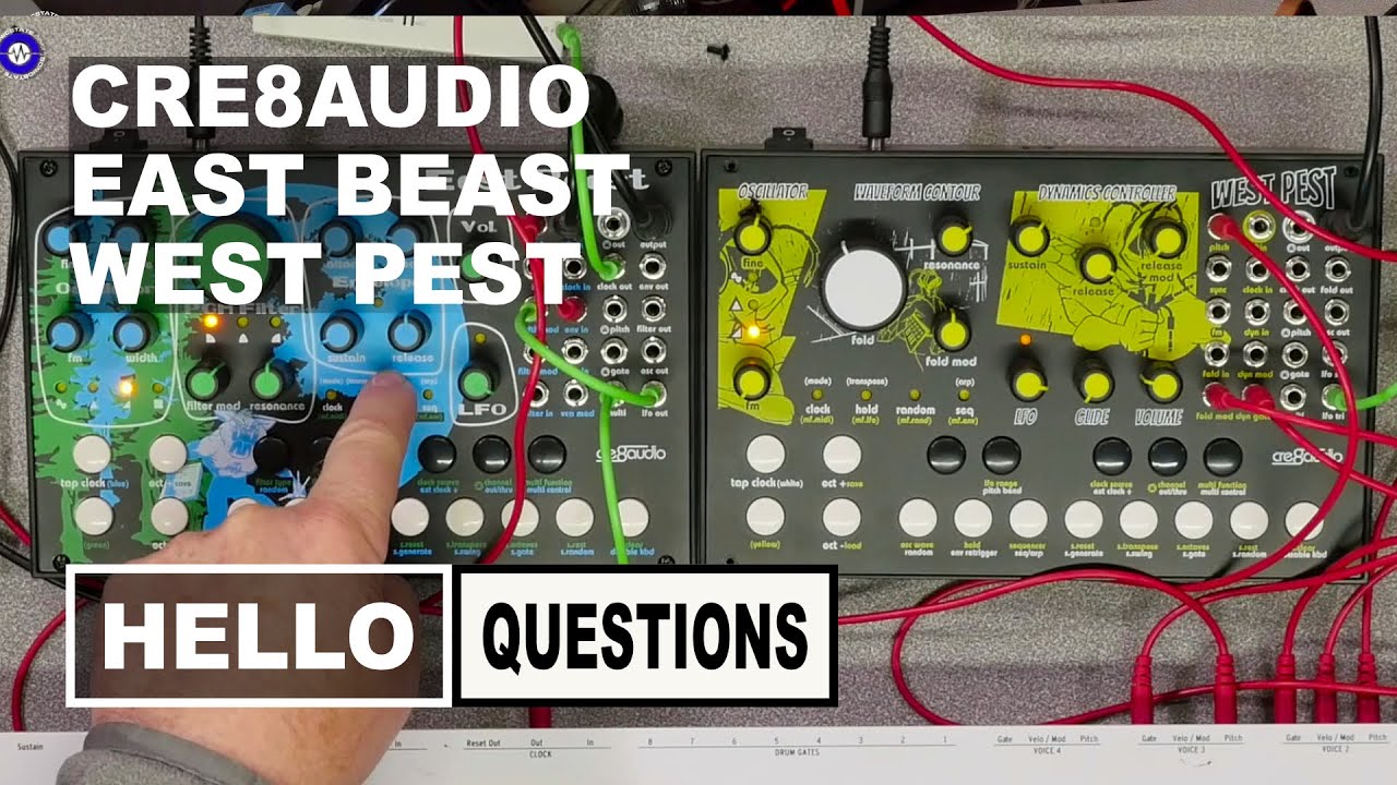 Hello Cre8Audio East Beast and West Pest - Sonic LAB Preview - YouTube