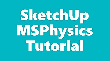 SketchUp 2017 + MSPhysics Tutorial Ep. 0 : Text on Screen with Altitude and Speed. ©5-Jan-2021.