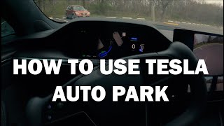TESLA brings back Auto Park feature for HW4 cars!