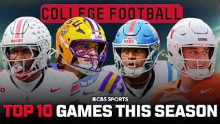 Top 10 games to watch in College Football