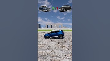 Hyundai Venue 🆚 Hyundai Creta - 🚗💥 Speed & Crash Test in BeamNG.drive!