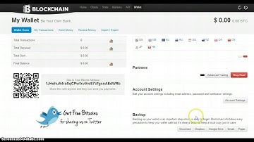 How to Setup a Bitcoin Wallet with Blockchain
