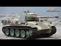 Rc tank henglong 116 german panther unboxing   comparaison torro tiger 1