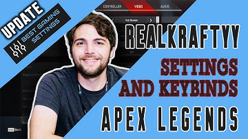 RealKraftyy Apex Legends Settings, Keybinds, Sensitivity, Gear and Setup