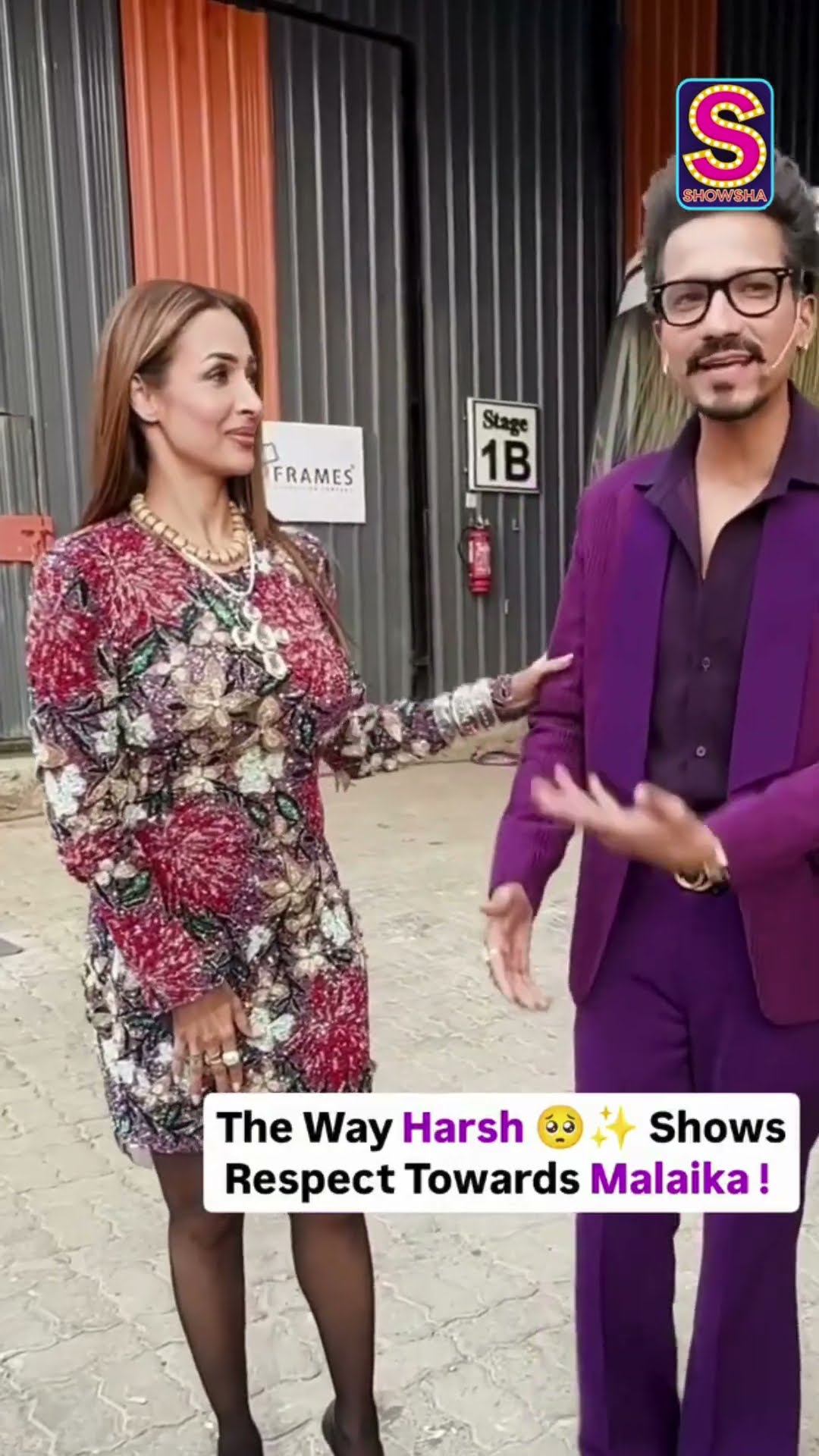 Malaika Arora And Haarsh Limbachiyaa Gets Papped Together At The Set Of Their New Show | N18S