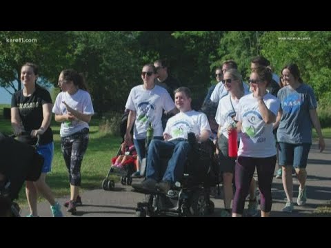 newspaper mockup Walk For Thought: Raises funds and awareness about brain injuries